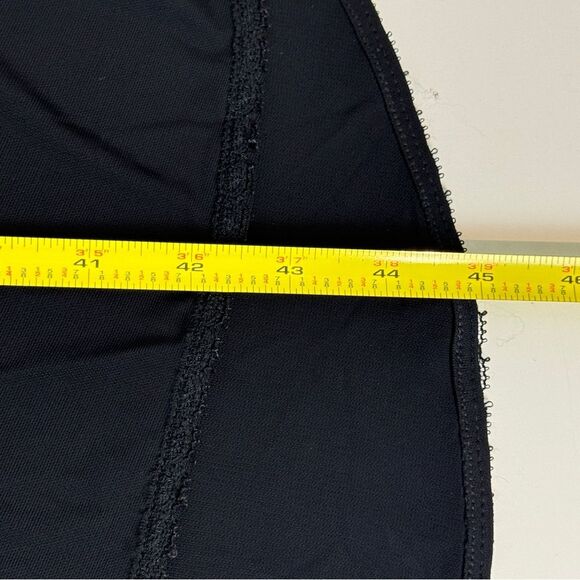 Yigal Azrouel Black Lace Sleeve Wrap Midi Dress 2 - Picture 13 of 13